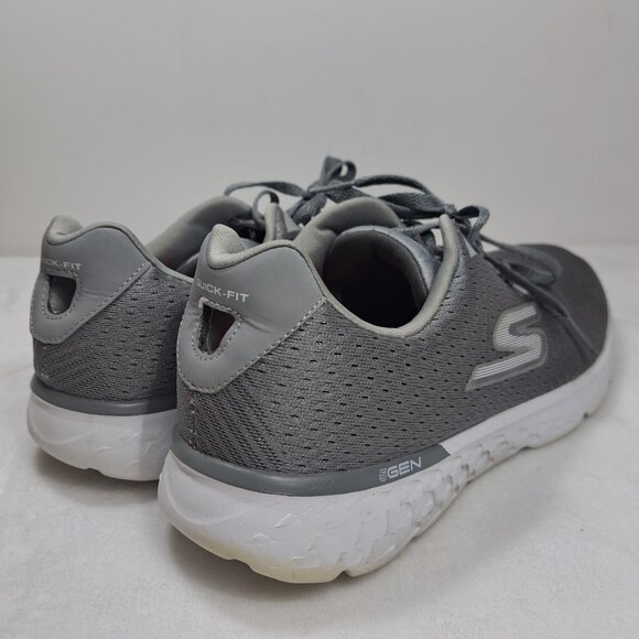Women's Skechers 14804 GoRun Running Shoes, Gray Size 11 Quick-fit Walking - Picture 5 of 12
